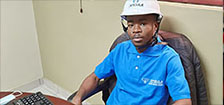 Zangula Welding and Quality Consultancy (Pty) Ltd Welder Welding steel and blue visble fire coming out